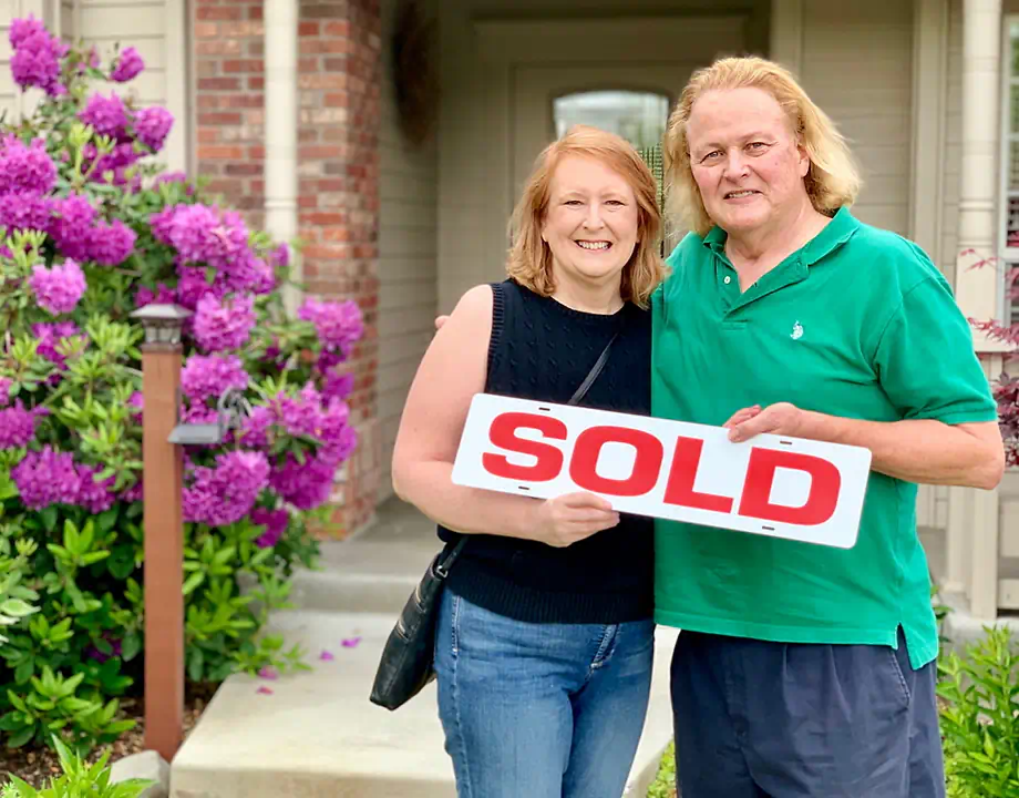 Repeat clients downsizing into their beautiful Riverfront home in Garden City.